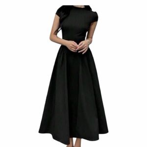 New Teen black flowy dress
